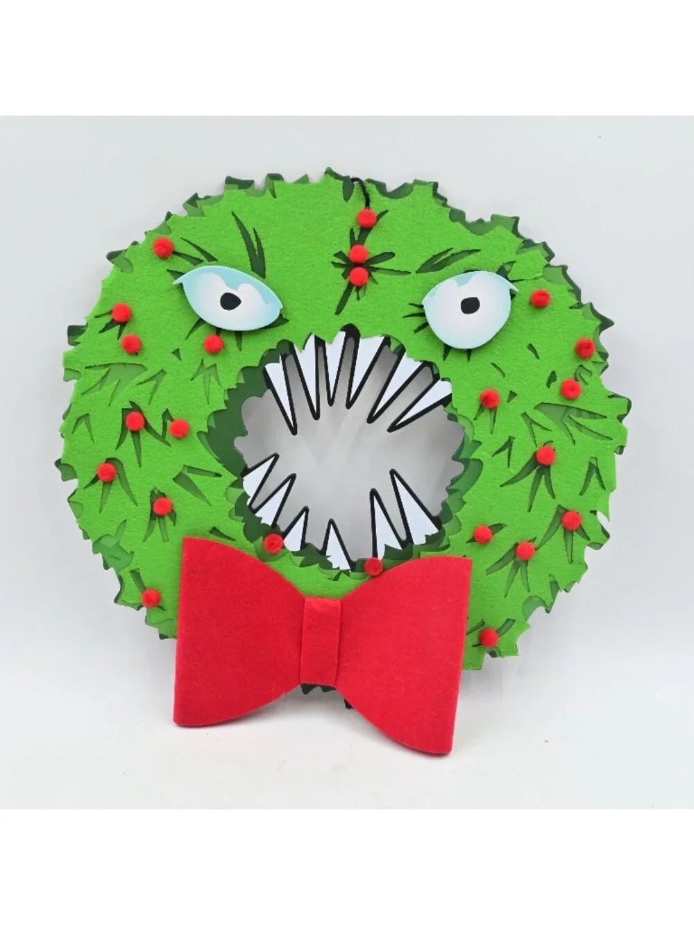 Disney Tim Burton Nightmare Before Christmas Monster Wreath Halloween Decor